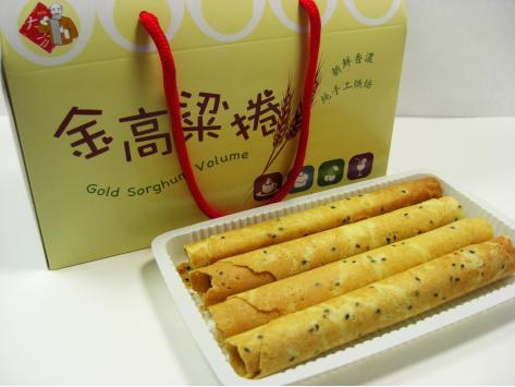 金高粱捲精緻芝麻口味