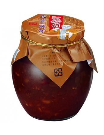 鬍鬚伯蒜蓉豆瓣醬