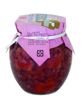 鬍鬚伯紅麴豆腐乳