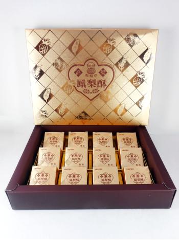 鬍鬚伯高粱鳳梨酥禮盒(12入)